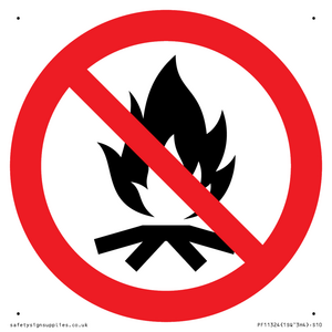 Prohibition: No campfire